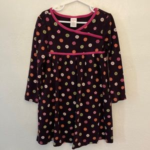 Girl’s Gymboree Button Print Dress Size 5